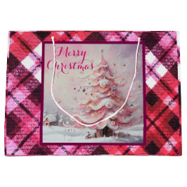 Sacola Para Presentes Grande Palha de Natal Impressionante e Impressionante, Ro