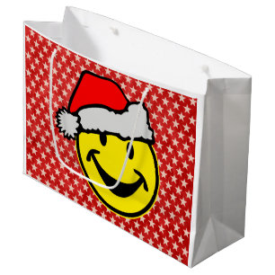 Sacola Para Presentes Grande Papai Noel, seu traseiro. & ideias