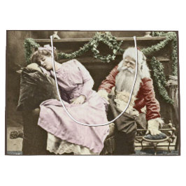 Sacola Para Presentes Grande Papais noeis assustadores