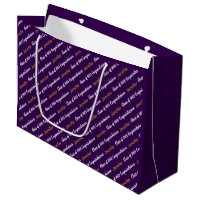 Parabéns White Dourado Classe Roxo de 2025