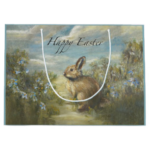 Sacola Para Presentes Grande Páscoa da Bunny Lane