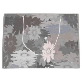 Sacola Para Presentes Grande Pastel Shades de Cinzas e Saco de Presente Rosa