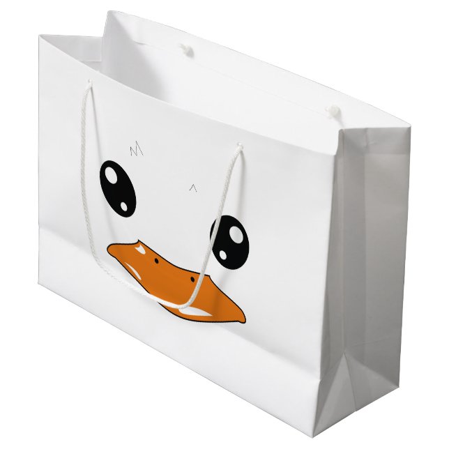 Sacola Para Presentes Grande Pato (Frente inclinada)