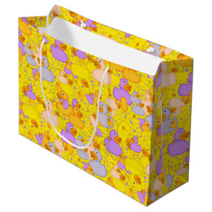 Sacola Para Presentes Grande Patos-n-pontos-Estilo-1-GIFT BAG L