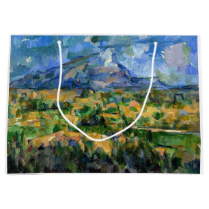Sacola Para Presentes Grande Paul Cezanne - Mont Sainte-Victoire