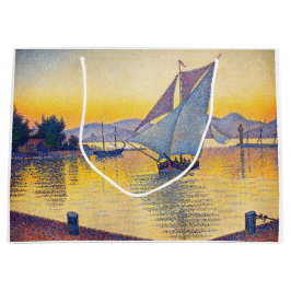 Sacola Para Presentes Grande Paul Signac - A Porta do Sunset, Opus 236