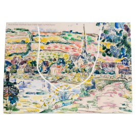 Sacola Para Presentes Grande Paul Signac-Petit Andely-A Margem do Rio 1920-1929