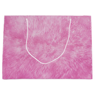 Sacola Para Presentes Grande Peles cor-de-rosa Farinha Grande Saco de Presente