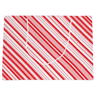 Sacola Para Presentes Grande Peppermint - Grande Saco de Presente