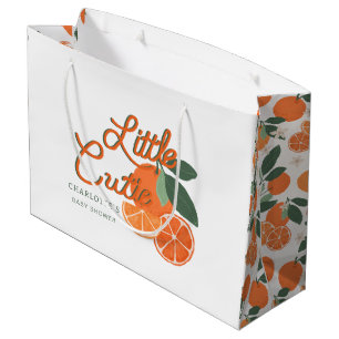 Sacola Para Presentes Grande Pequeno Chá de fraldas de Clementine - Saco de Pre