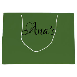 Sacola Para Presentes Grande Personalizado, Green nº 4, presente