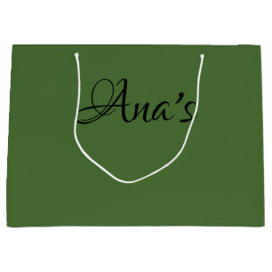 Sacola Para Presentes Grande Personalizado, Green nº 4, presente