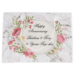 Sacola Para Presentes Grande Personalizar feliz aniversário