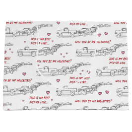 Sacola Para Presentes Grande Pickup Line Namorados Engraçado Lover
