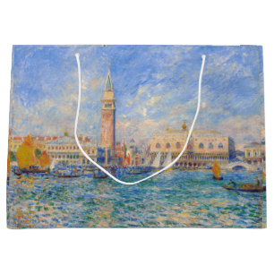 Sacola Para Presentes Grande Pierre-Auguste Renoir - Veneza, Palácio do Cachorr