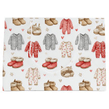 Pijamas Confortáveis Padrão Boho Chás de Bebê