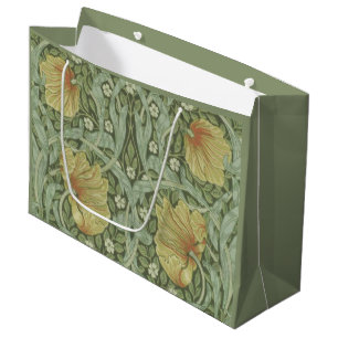 Sacola Para Presentes Grande Pimpernel Pattern (por William Morris)