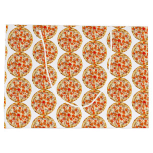 Sacola Para Presentes Grande Pizza