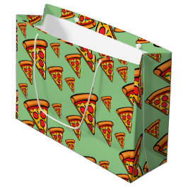 Sacola Para Presentes Grande Pizza Friday Design - Saco do presente - Grande