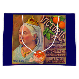Sacola Para Presentes Grande Placa de fruta dos anos 30 Laranjas da marca Victo