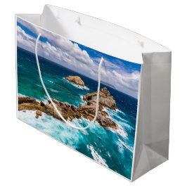 Sacola Para Presentes Grande Ponta de Chateaux, Grande-Terre, Guadalupe #2