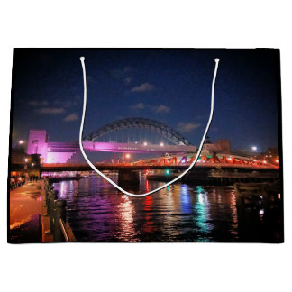 Sacola Para Presentes Grande pontes de Newcastle