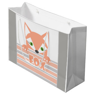 Sacola Para Presentes Grande Pouco Fox