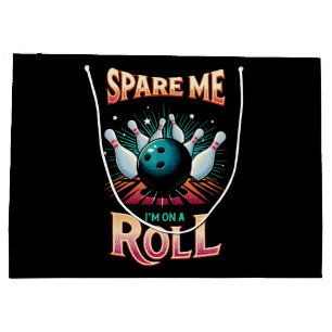 Sacola Para Presentes Grande Poupe-me Estou em uma Sequência - Boliche