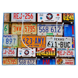 Sacola Para Presentes Grande Pratos de Licença Antigos