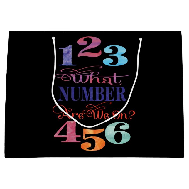 Sacola Para Presentes Grande Prêmio Bunco Em Que Número Estamos? (Frente)