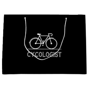 Sacola Para Presentes Grande Presente do Ciclo do Ciclo do Sobrevoo da Presente