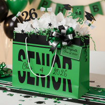 Preto clássico Senior personalizado