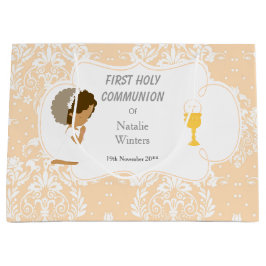 Sacola Para Presentes Grande Primeira Comunidade Afro-Americana Obrigado