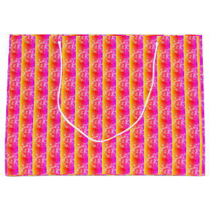 Sacola Para Presentes Grande "Prism Pattern" - Saco do Presente