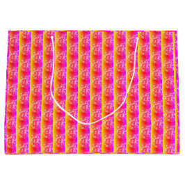 Sacola Para Presentes Grande "Prism Pattern" - Saco do Presente