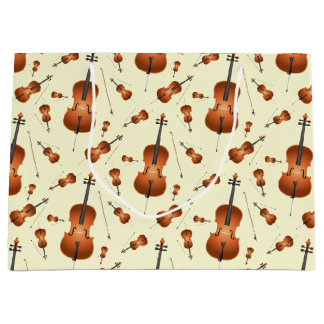Sacola Para Presentes Grande Professor de Música Cello