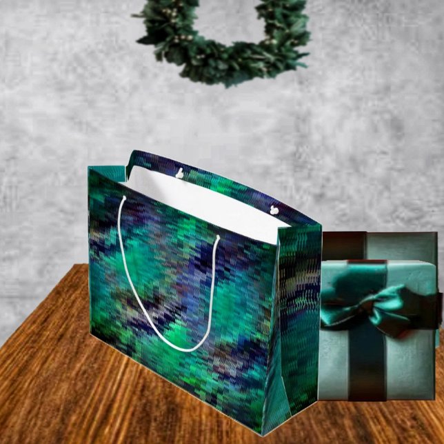 Sacola Para Presentes Grande Profundezas Joalheras (This elegant, looking gift bag design, is suitable for wrapping presents, and gifts year round!)