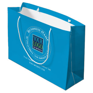 Sacola Para Presentes Grande Promoção comercial, Design de círculo, logotipo, e