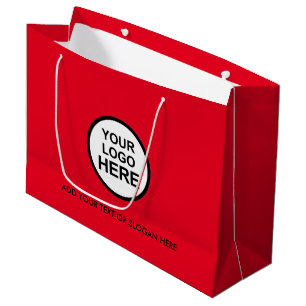Sacola Para Presentes Grande Promocional Empresarial   Compras de Grande Porte 