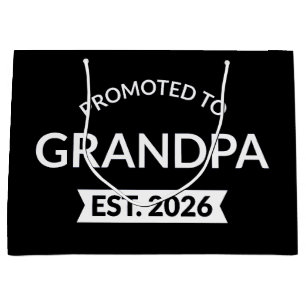 Sacola Para Presentes Grande Promovido Ao Vovô Est. 2026 II