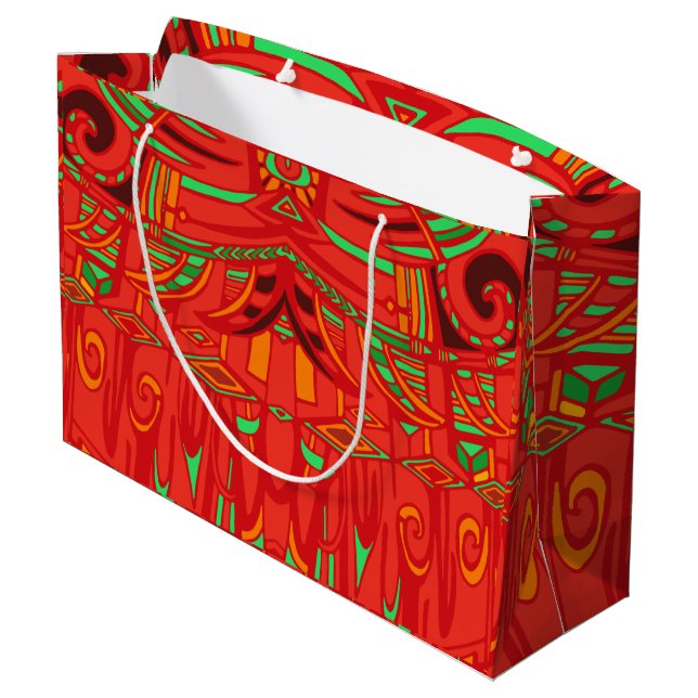 Sacola Para Presentes Grande Psy wings large gift bag (Verso inclinado)