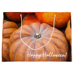 Sacola Para Presentes Grande Pumpkin Season Dois textos