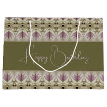 Púrpura Floral Padrão