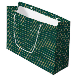 Sacola Para Presentes Grande Queen Bee Pattern