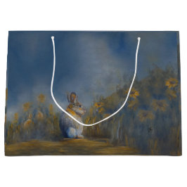 Sacola Para Presentes Grande Rabbit Gift Bag