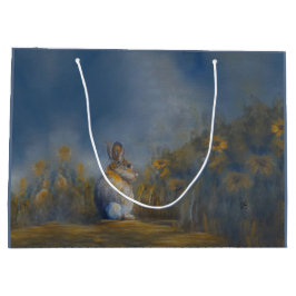 Sacola Para Presentes Grande Rabbit Gift Bag