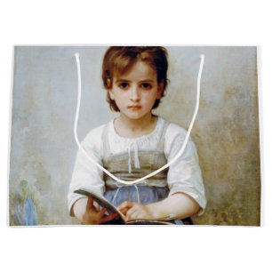 Sacola Para Presentes Grande Rapariga, Bouguereau