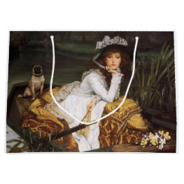 Sacola Para Presentes Grande Rapariga e sua bolsa de presente