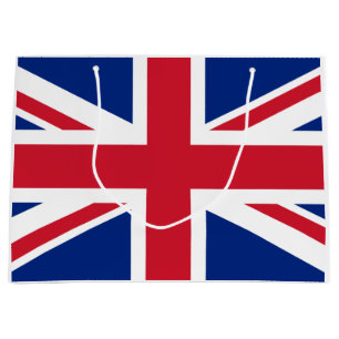 Sacola Para Presentes Grande Reino Unido (bandeira britânica) (bandeira da Uniã