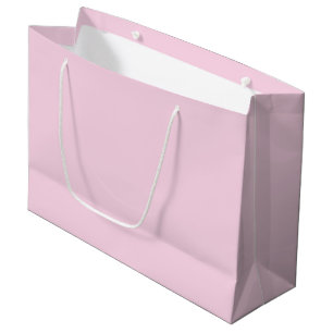 Sacola Para Presentes Grande Rosa claro